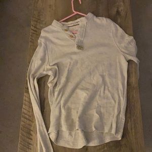Tan A&F thermal Size L
